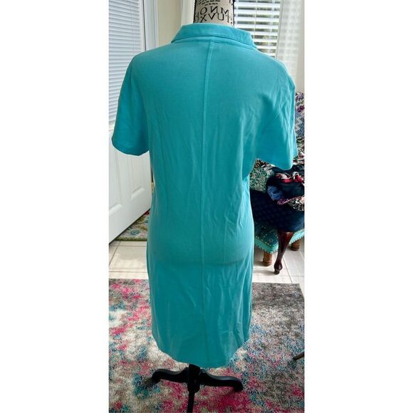 Ralph Lauren Light Blue Polo Dress - Picture 3 of 8